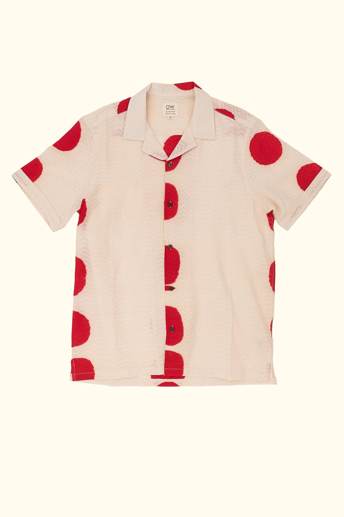 Madhubani hand-printed shirt