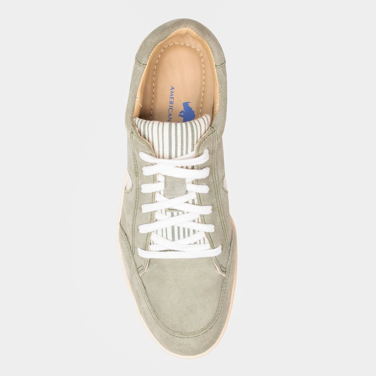 Sea Spray Suede White Horn Nomad Classic Unisex Sneakers