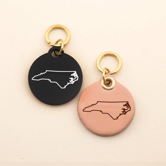 Custom State Pet Tag