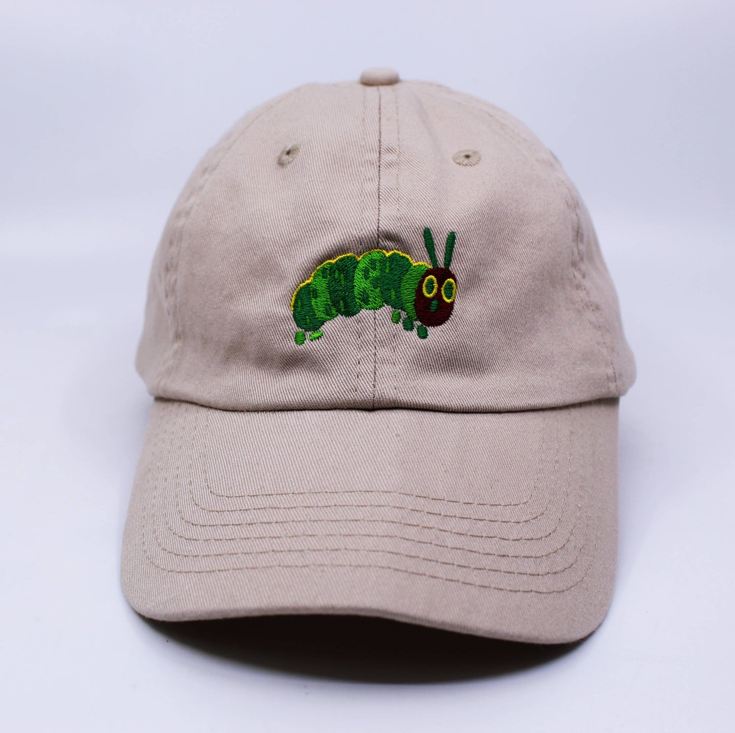 Caterpillar Embroidered Hat
