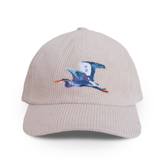 Great Blue Heron Corduroy Hat