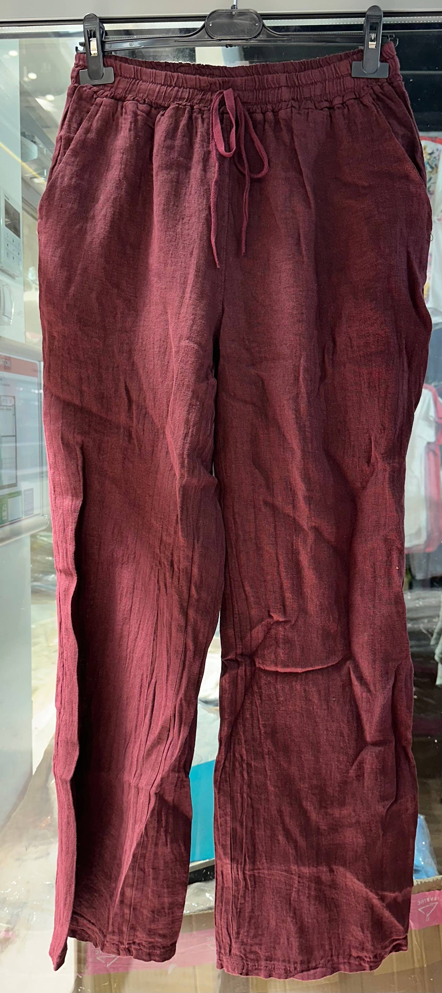 100% Linen Trousers