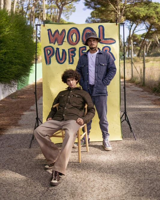 Mela Wool Puffer Jacket