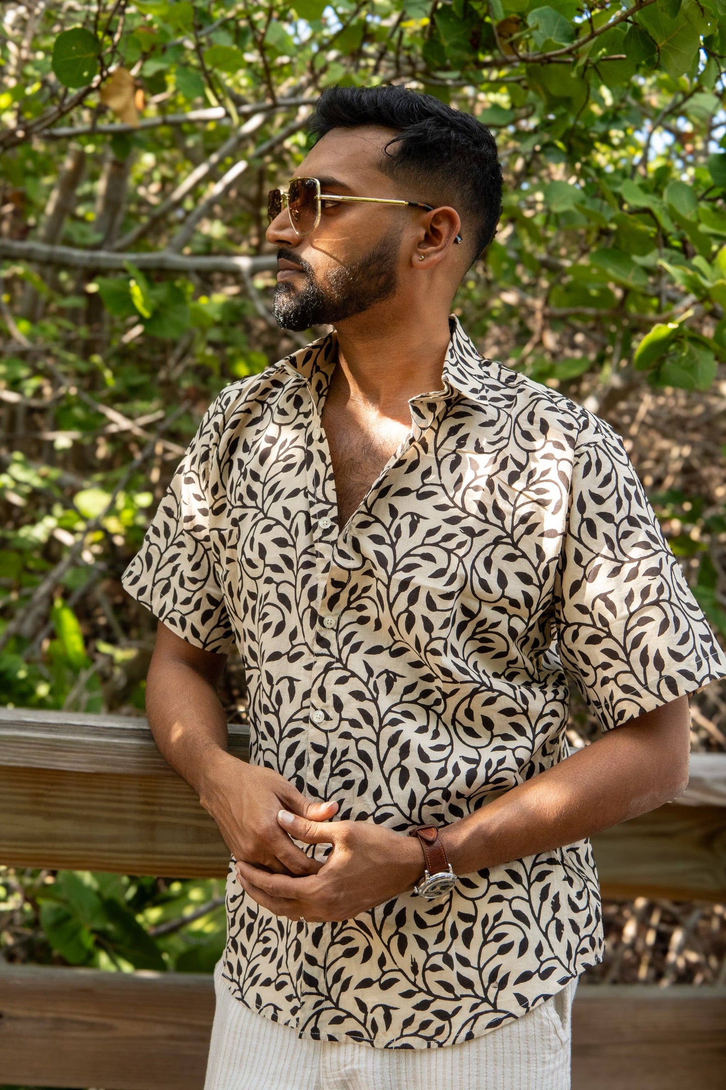 Raaga Shirt in Vanilla Orchid
