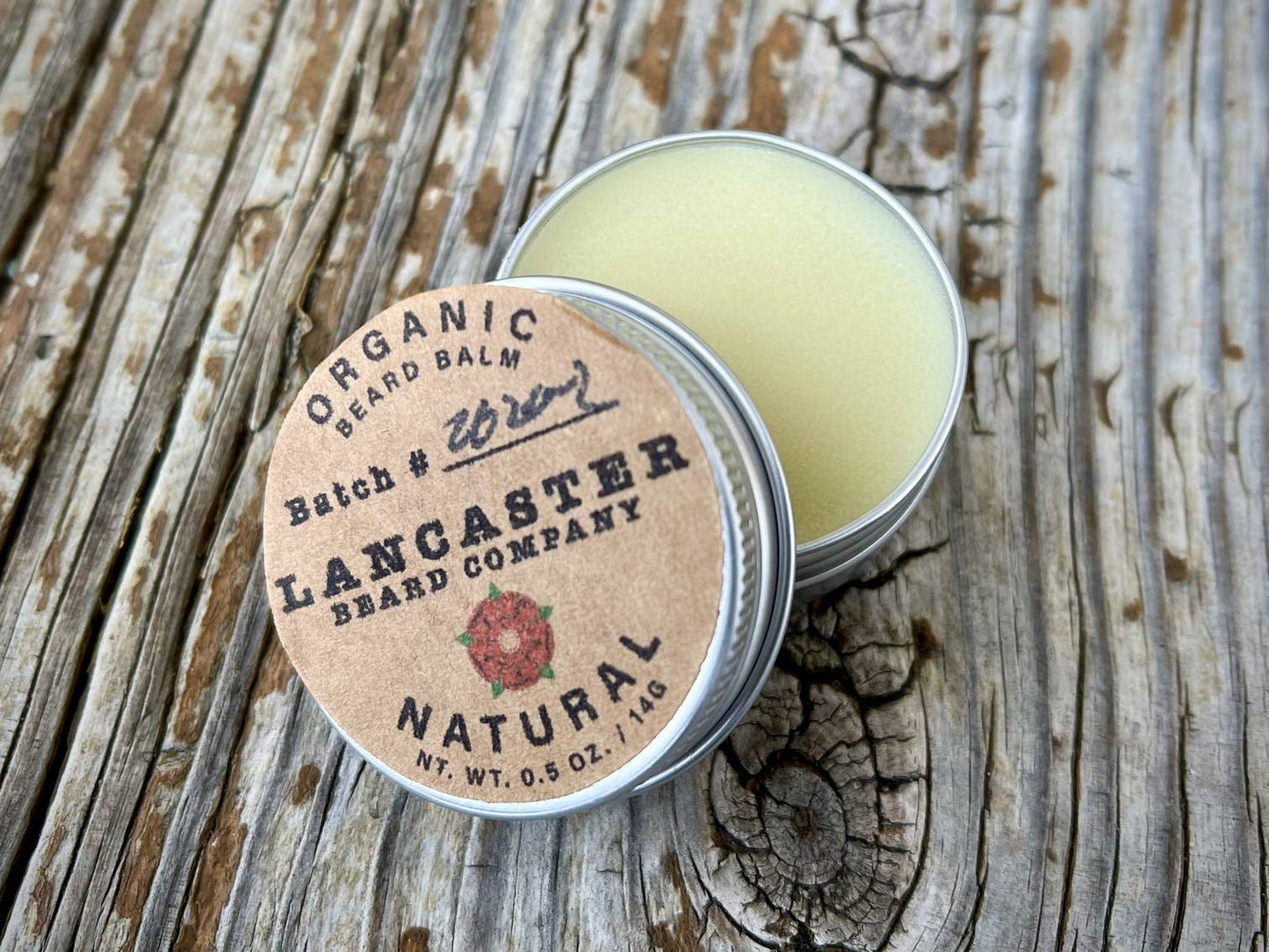 Natural (Unscented) Organic Beard Balm