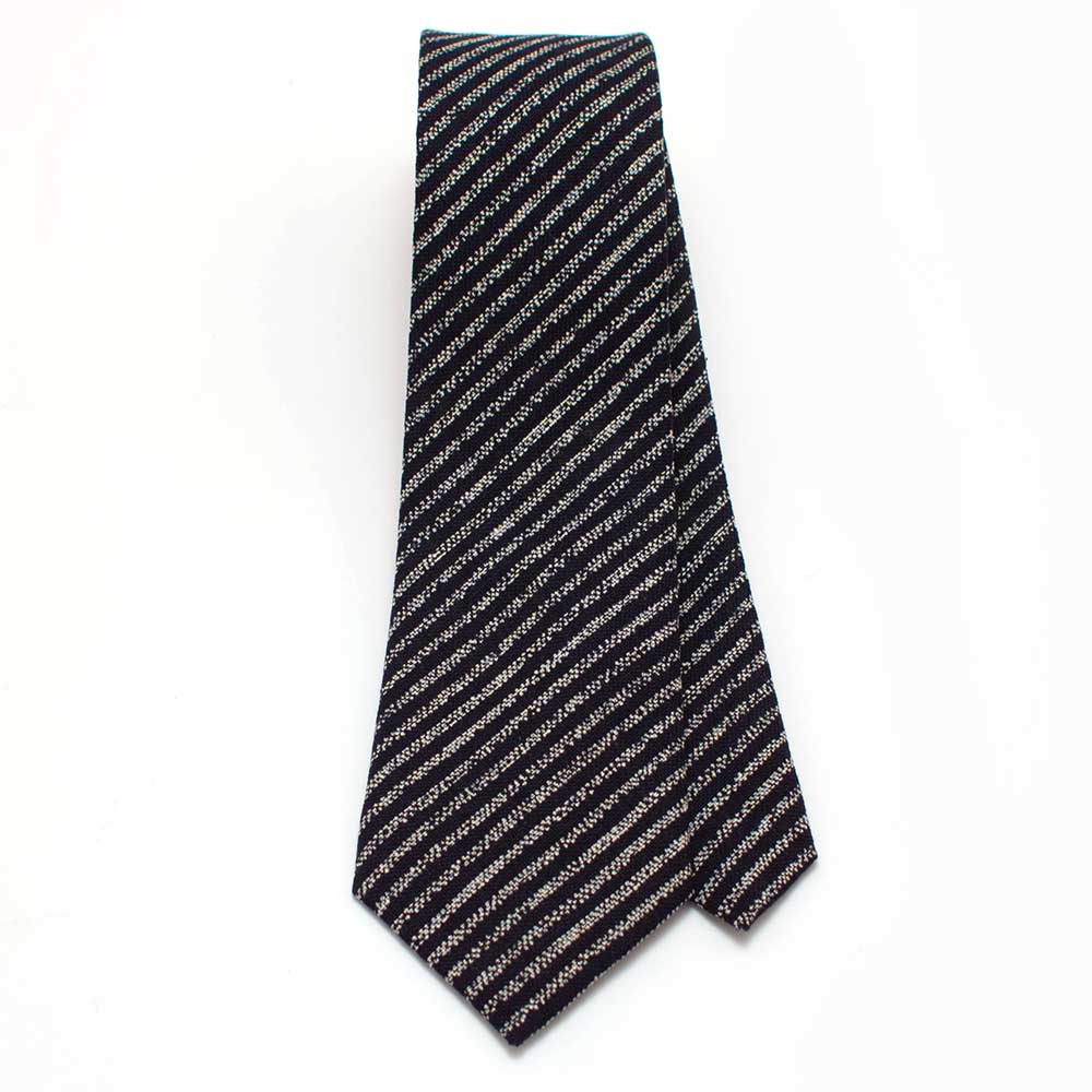 Indigo Chalk Stripe Necktie