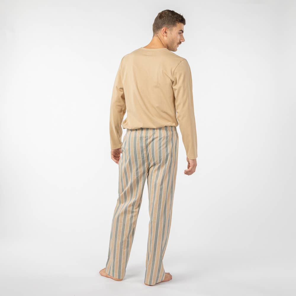ORGANIC COTTON PAJAMA UVE STRIPES TIERRA FAIR TRADE