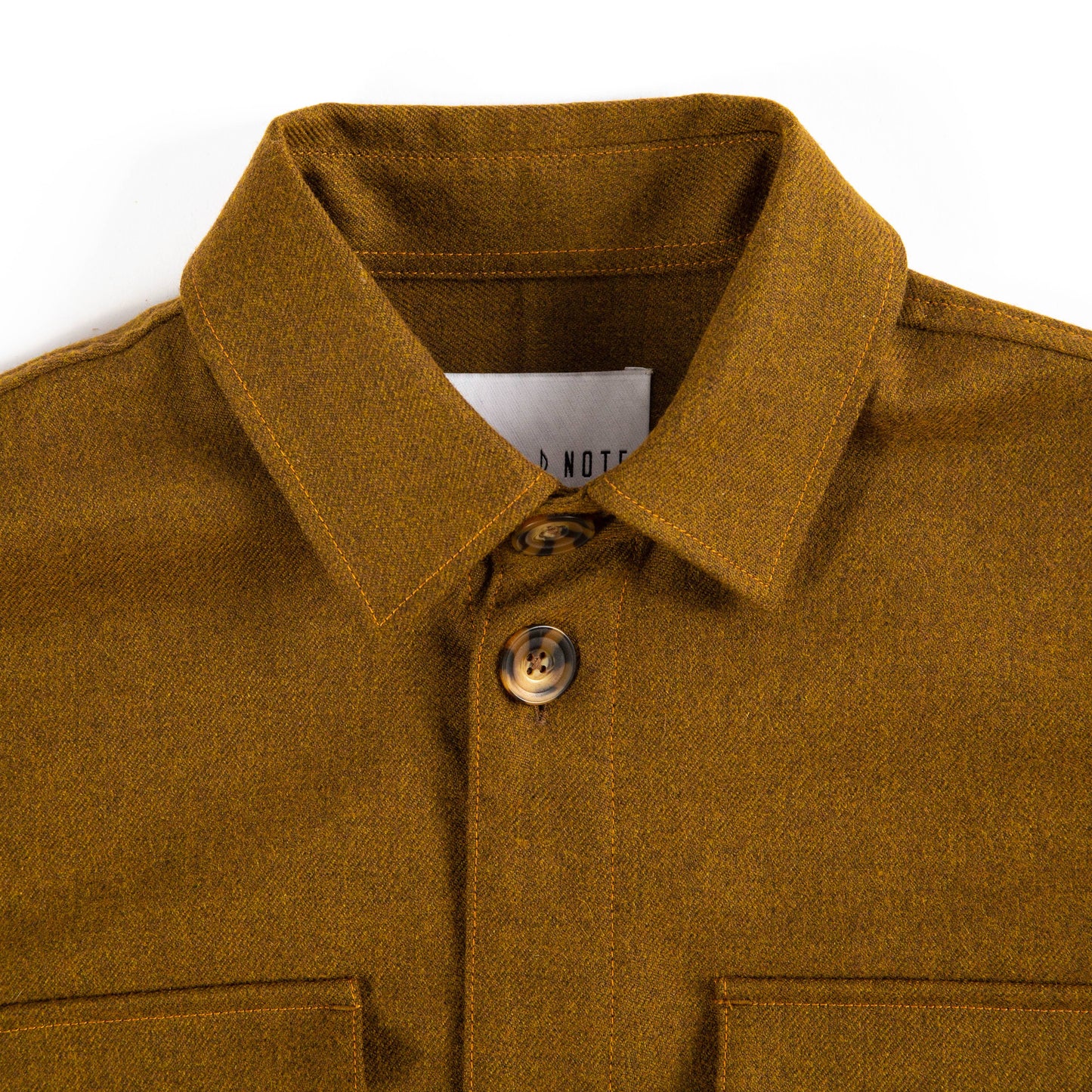 Golden Mélange Wool Jacket