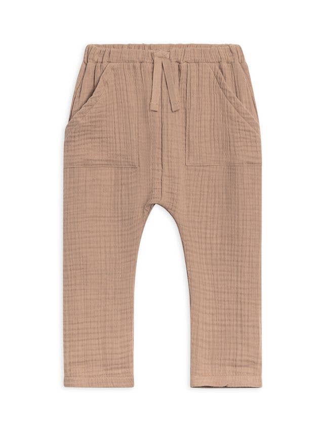 Sully Muslin Pants - Truffle