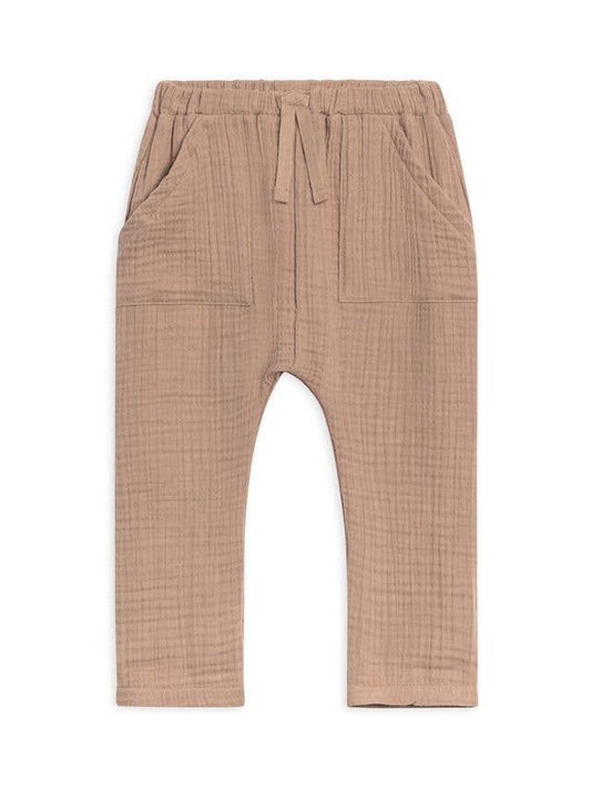 Sully Muslin Pants - Truffle