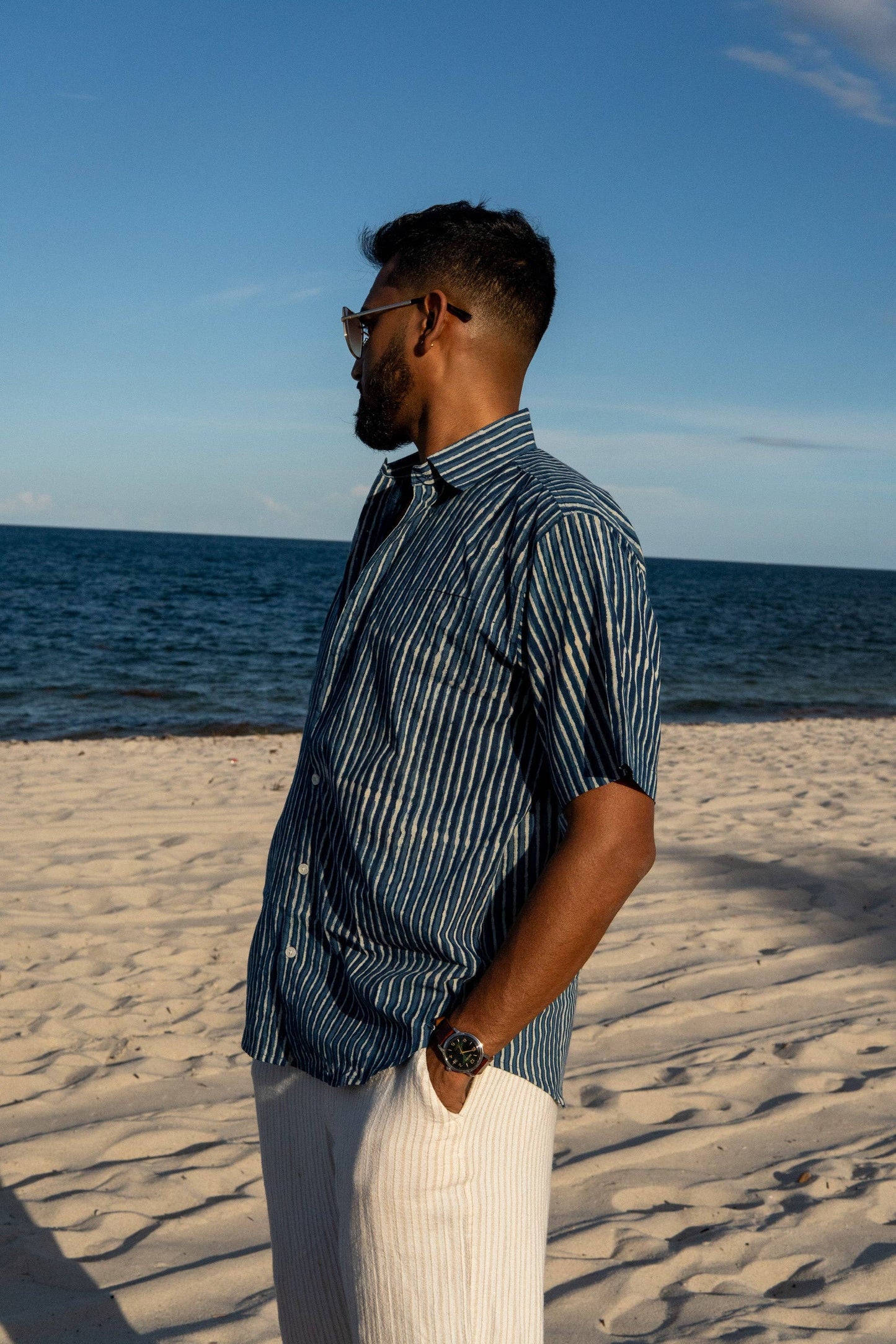 Raaga Shirt in Ultramarine