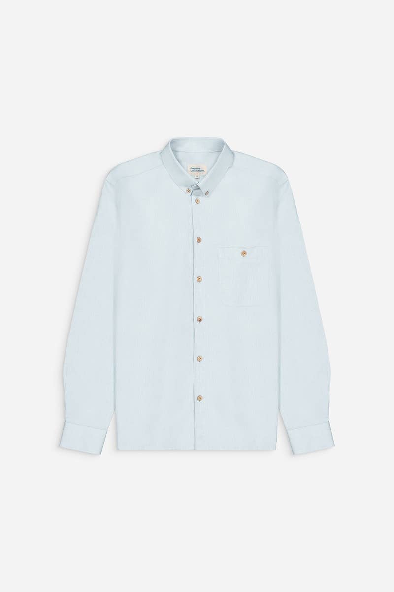 Amalfi powder blue shirt