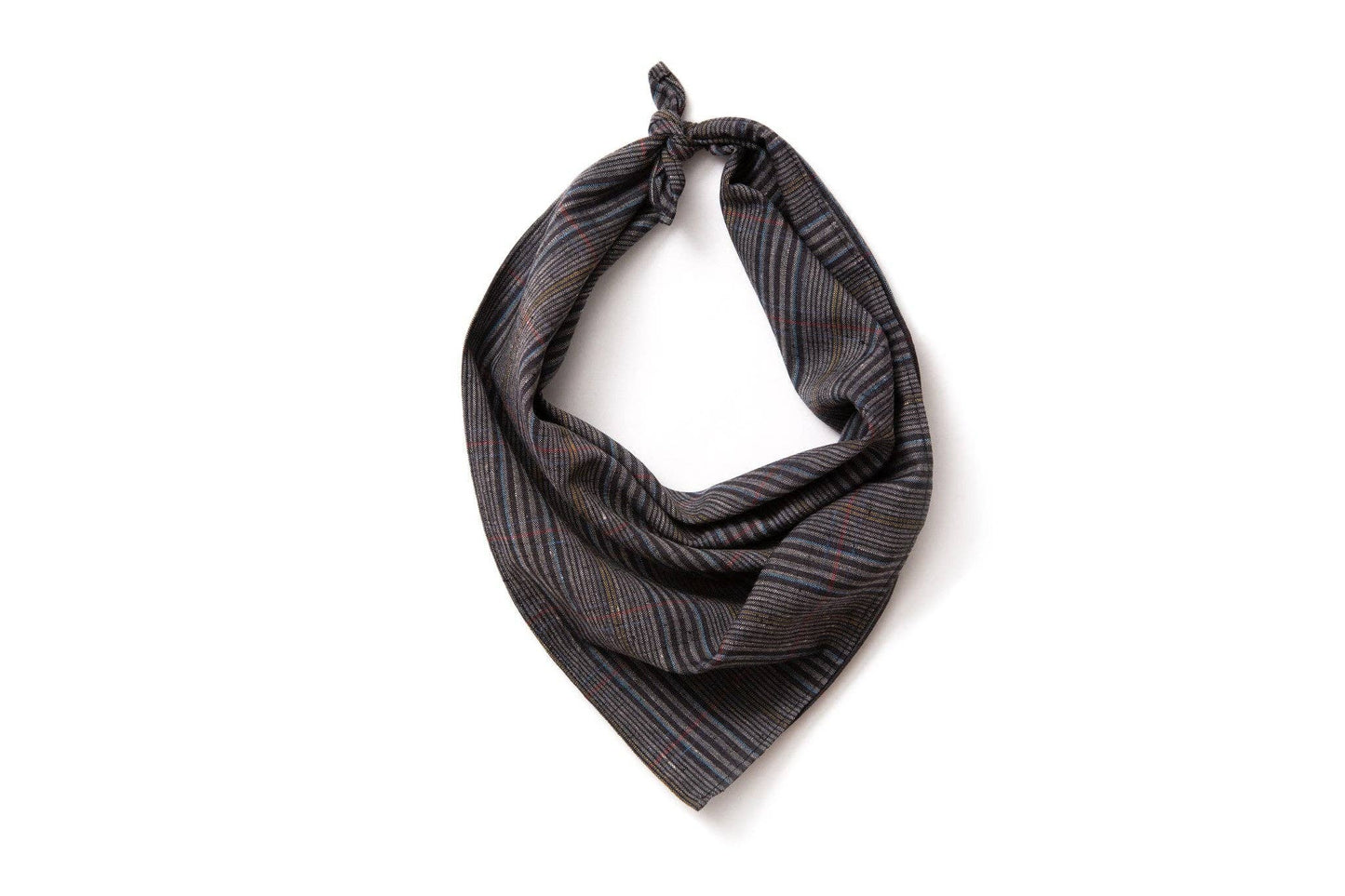 Neckerchief - Dark Indigo Plaid