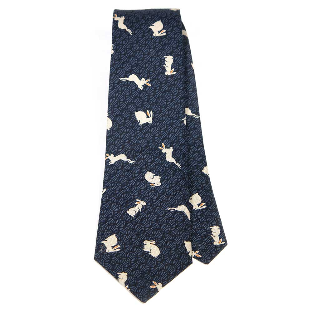 Nousagi Japanese Indigo Necktie