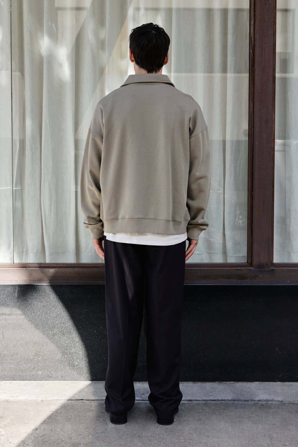 The Vince Sweater | Relaxed Quarter Zip Sweater