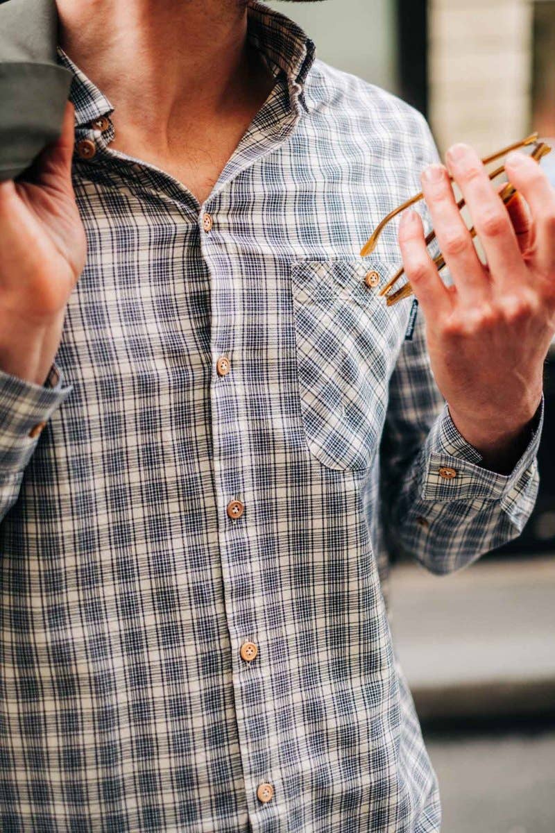 Prince of Wales Organic Cotton Shirt
