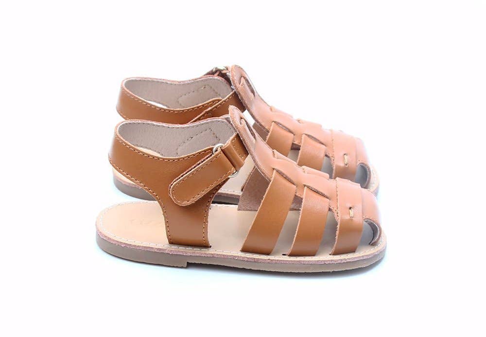 Breathable Kids Closed-Toe Summer Sandals, Venetian Style