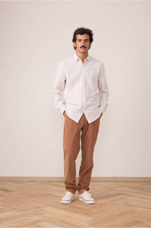 Tournoi Ebony flannel plaid shirt