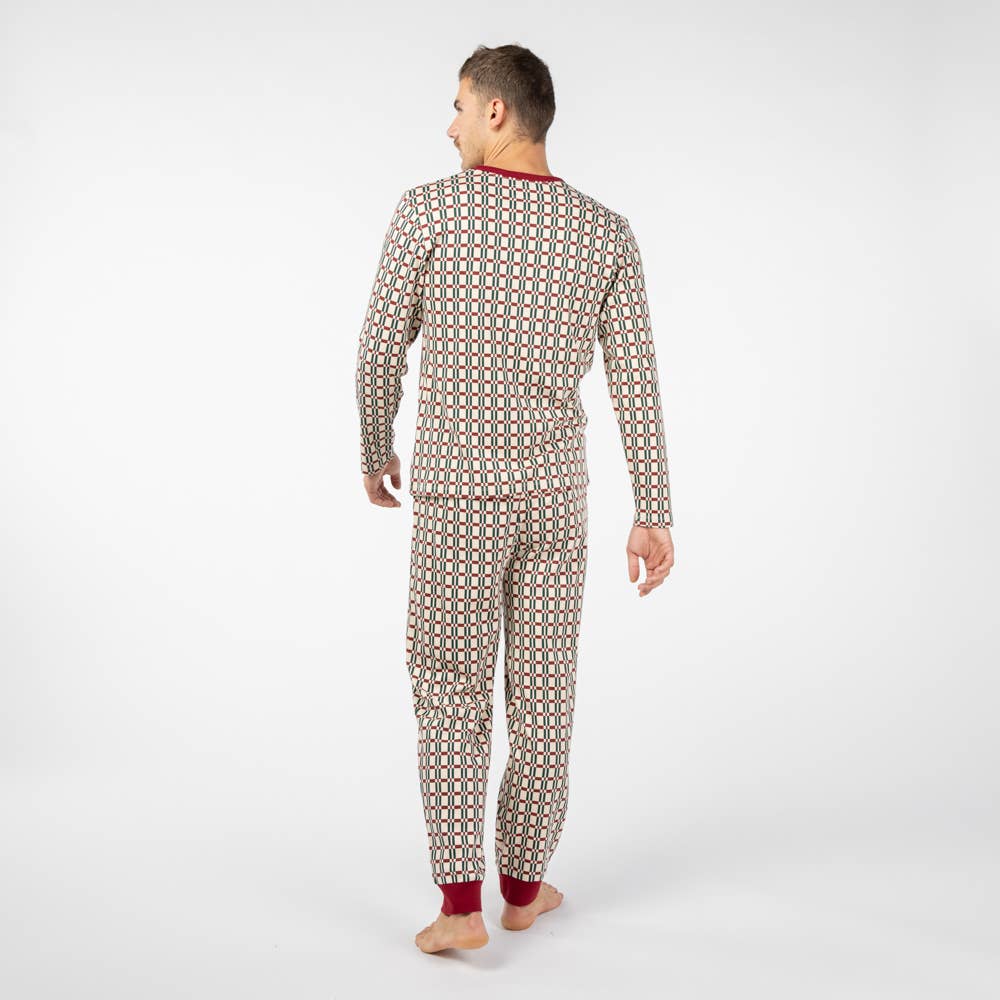 ORGANIC COTTON PAJAMA MAN XMAS PICOTA FAIR TRADE