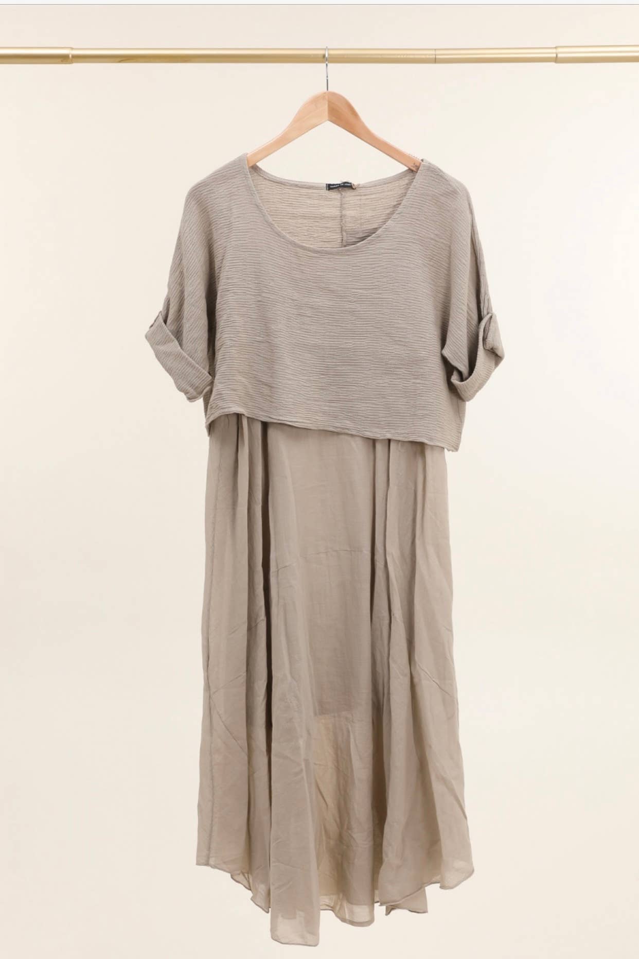 100% Cotton 2-Piece Dress