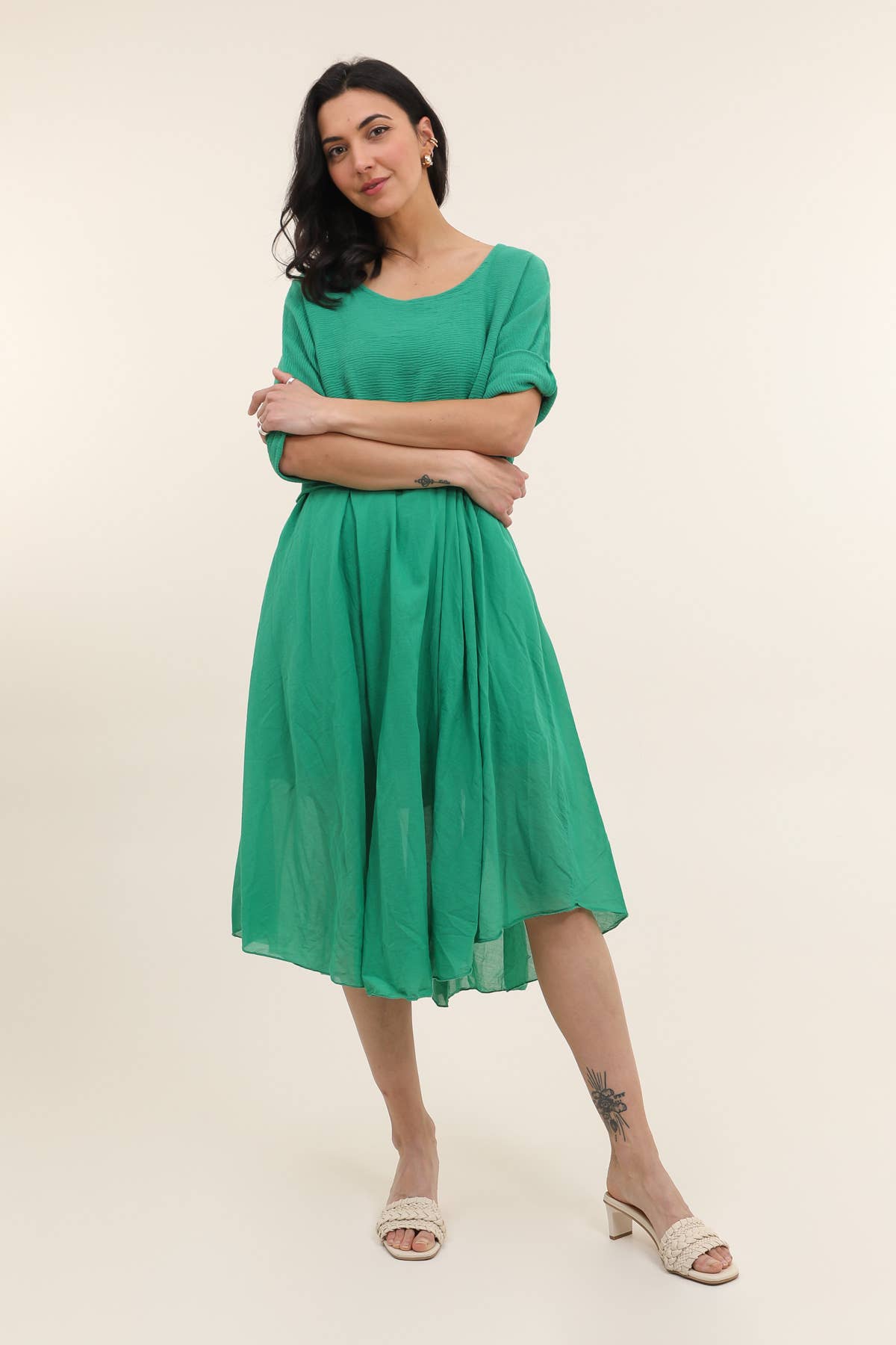 100% Cotton 2-Piece Dress