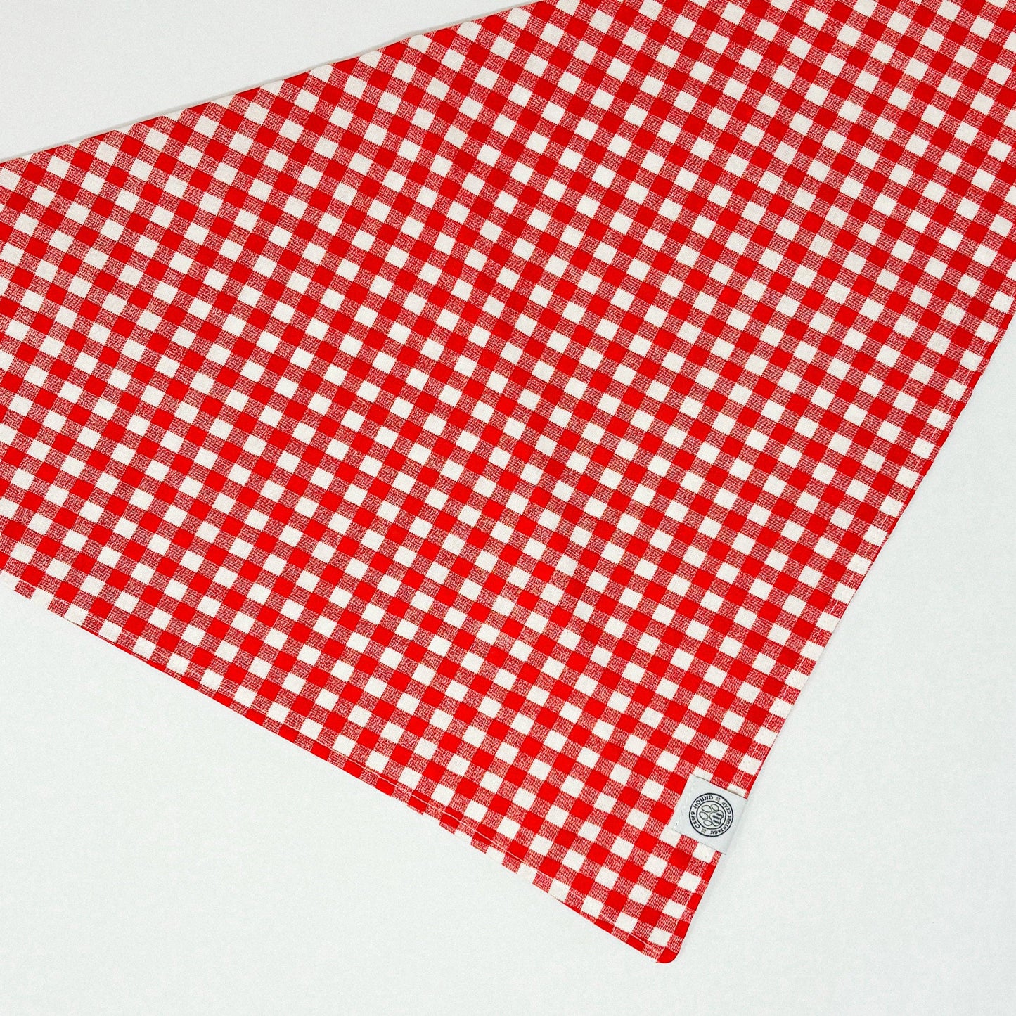 Gracie Dog Bandana | Red Gingham Picnic Pet Accessory