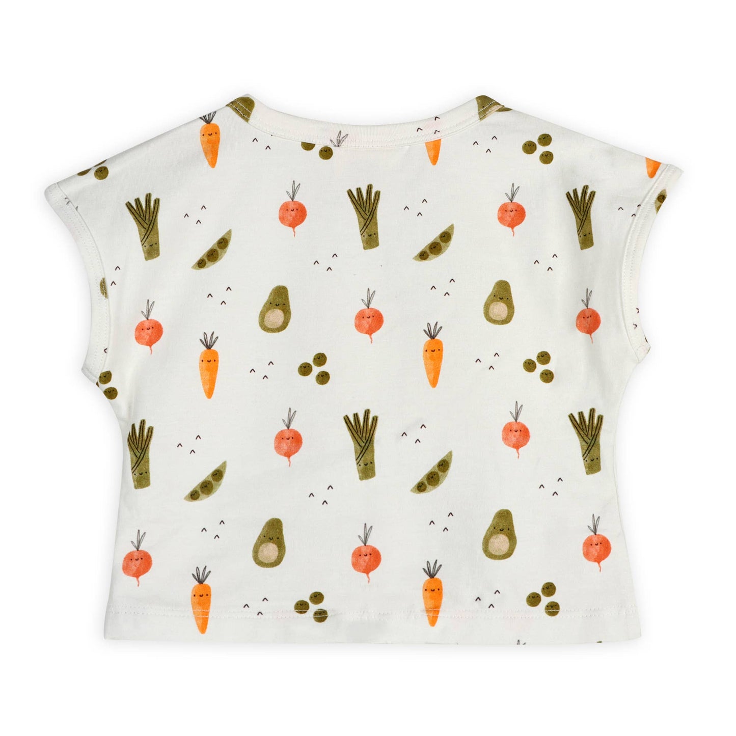 Veggies Baby Tee & Shorts Set (Organic Jersey)