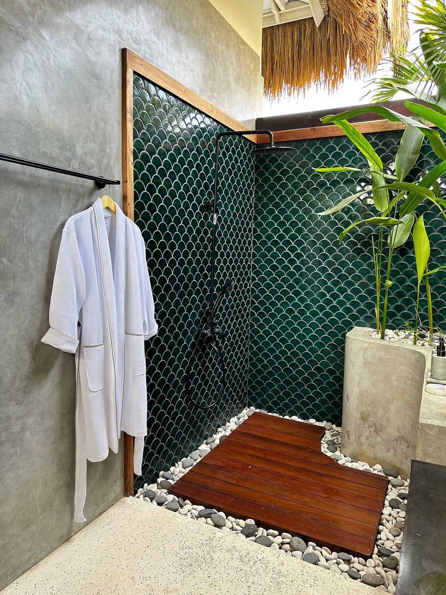 Men's Organic Waffle Weave Spa & Bath Robe (2 Colors)