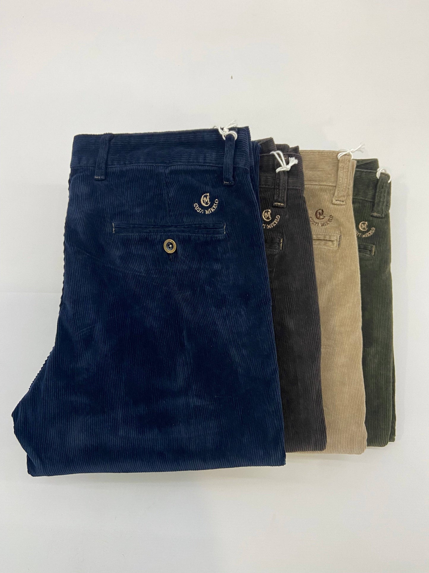 Navy Corduroy Trousers
