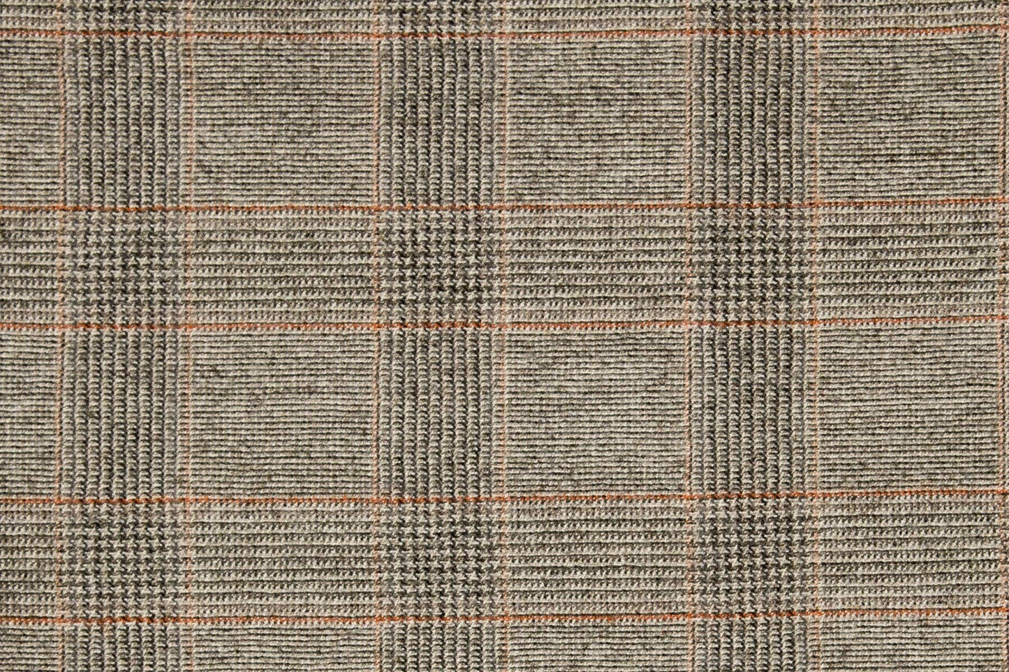 Pointed Necktie - Clay Rock Plaid