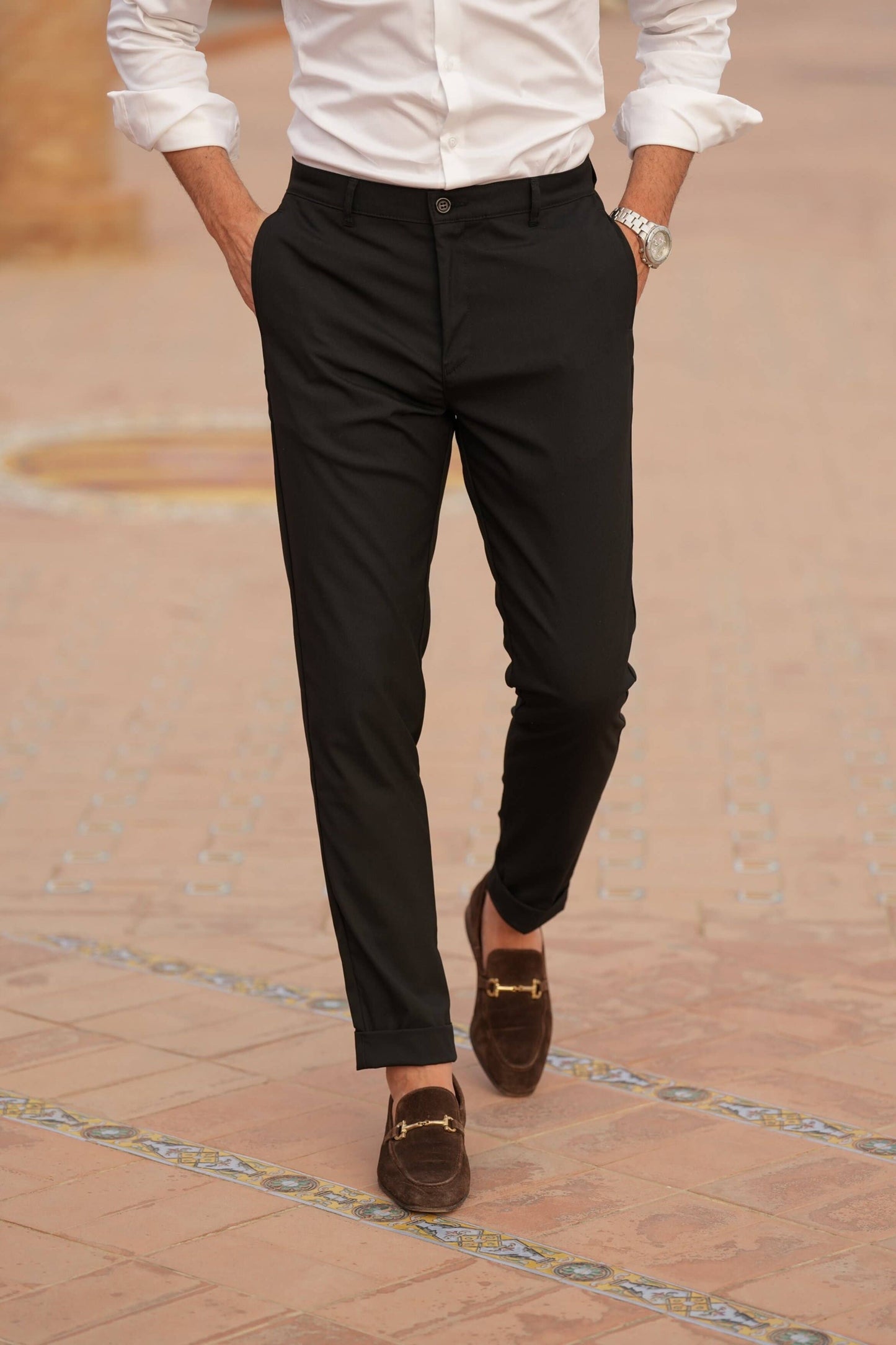 BLACK CHINO