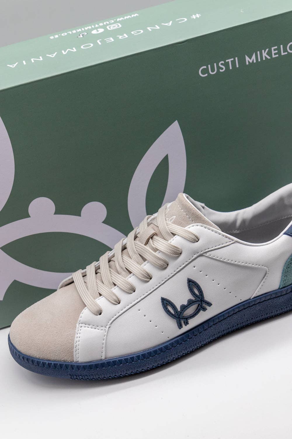 White Low Leather Sneakers | Duo