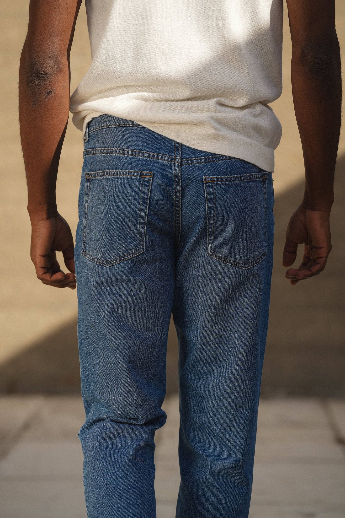 MID BLUE JEANS