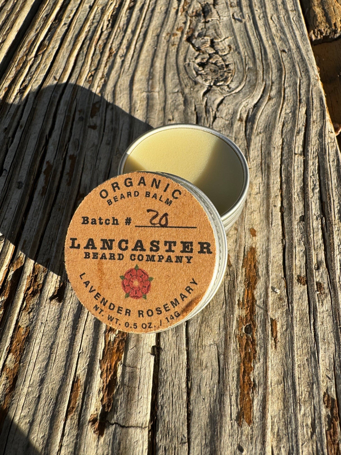 Lavender Rosemary Organic Beard Balm