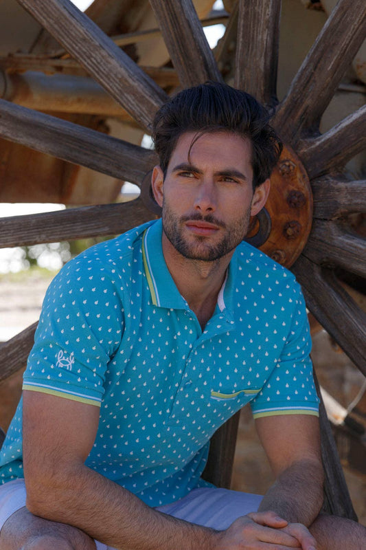 Venezuela Turquoise Polo
