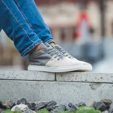 Sneaker Sky Wooler Middle Grey