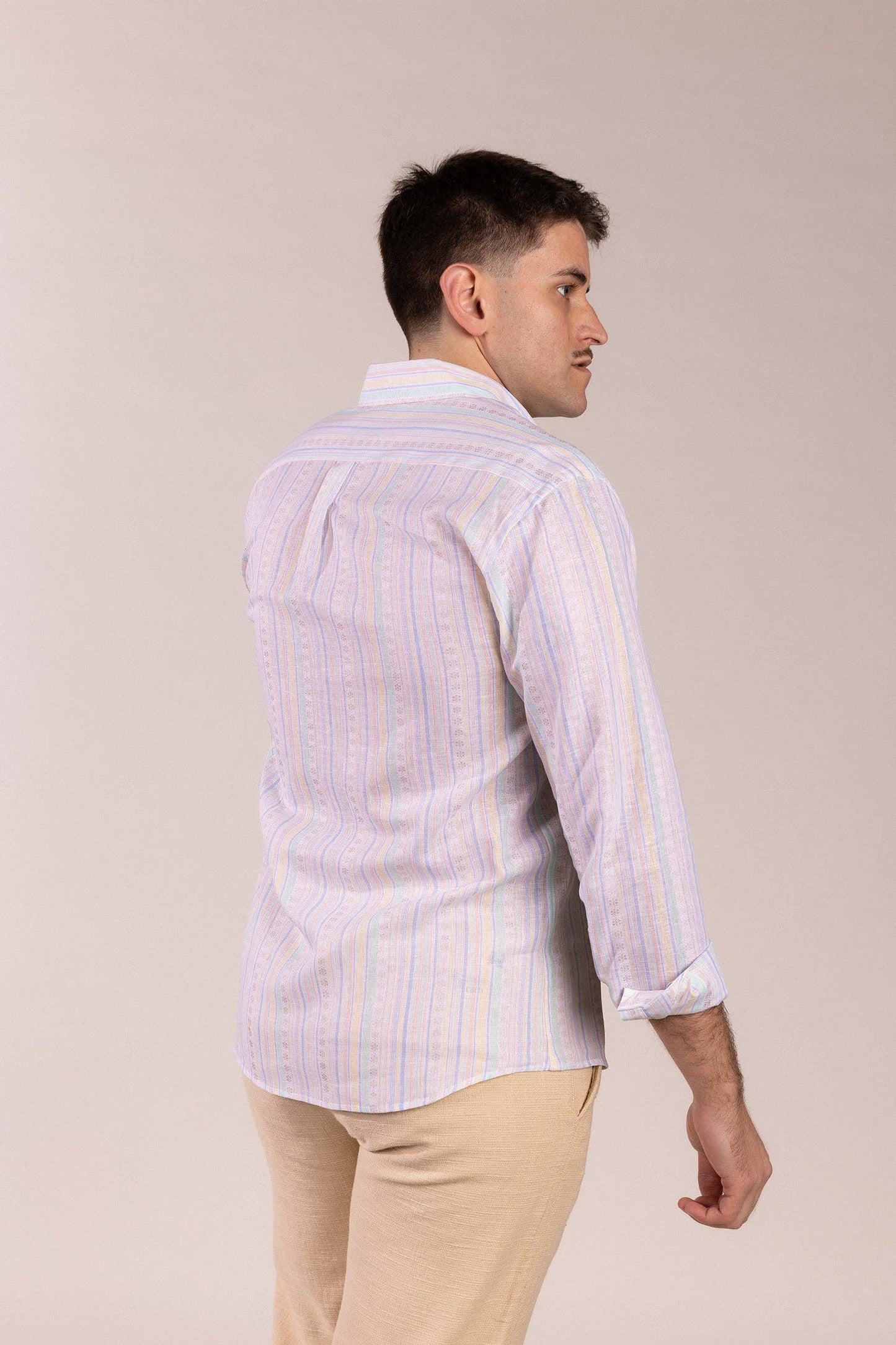 Ethnic Linen Shirt