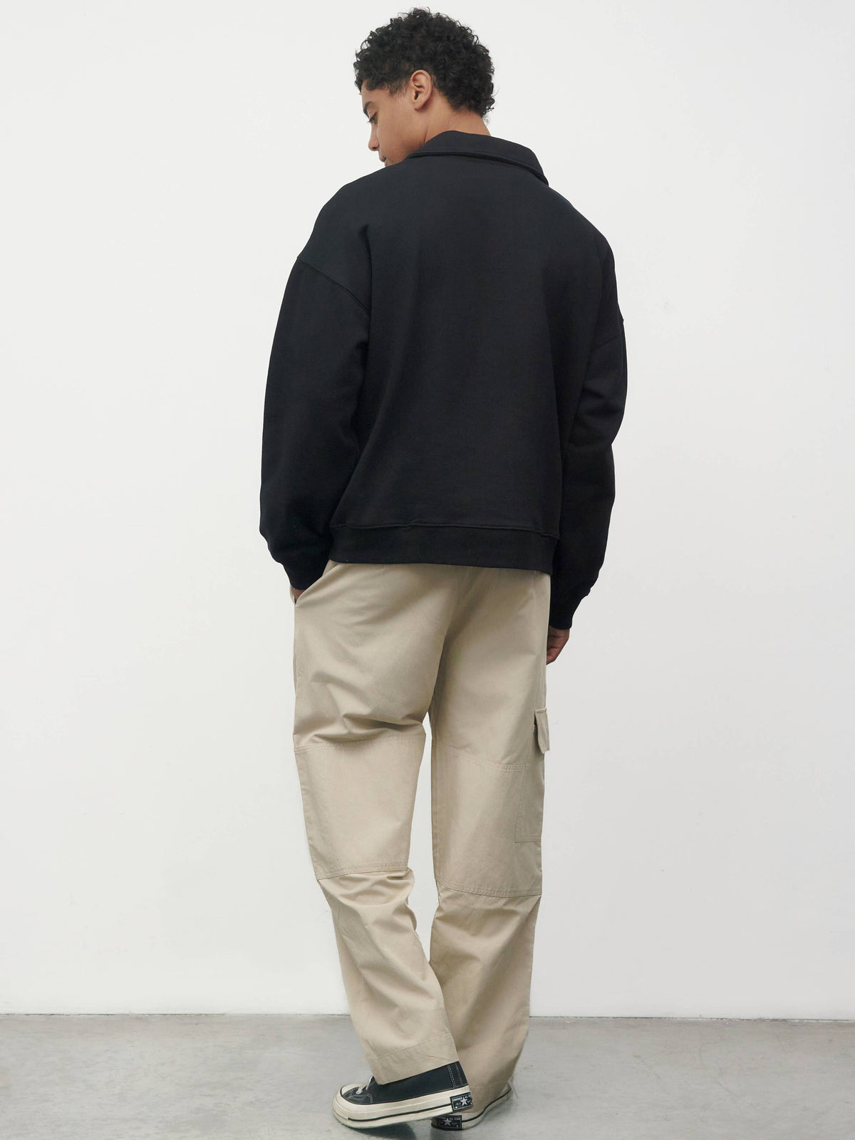 The Vince Sweater | Relaxed Quarter Zip Sweater
