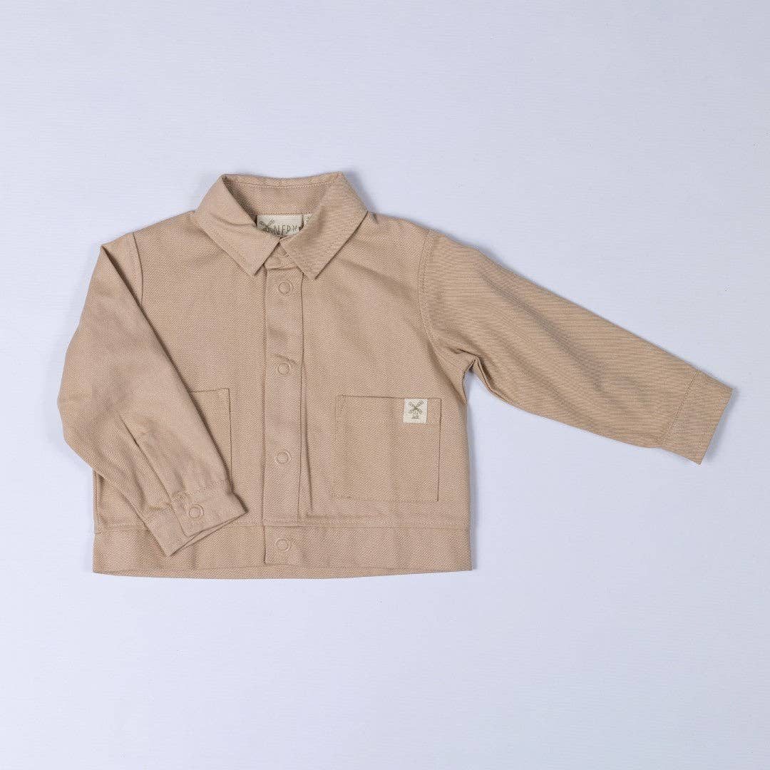 Kids Organic Cotton Shacket