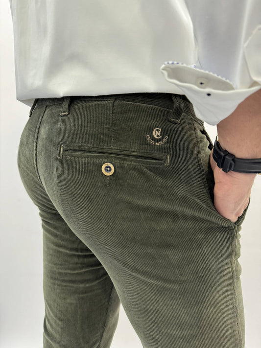Hunting Green Corduroy Pants