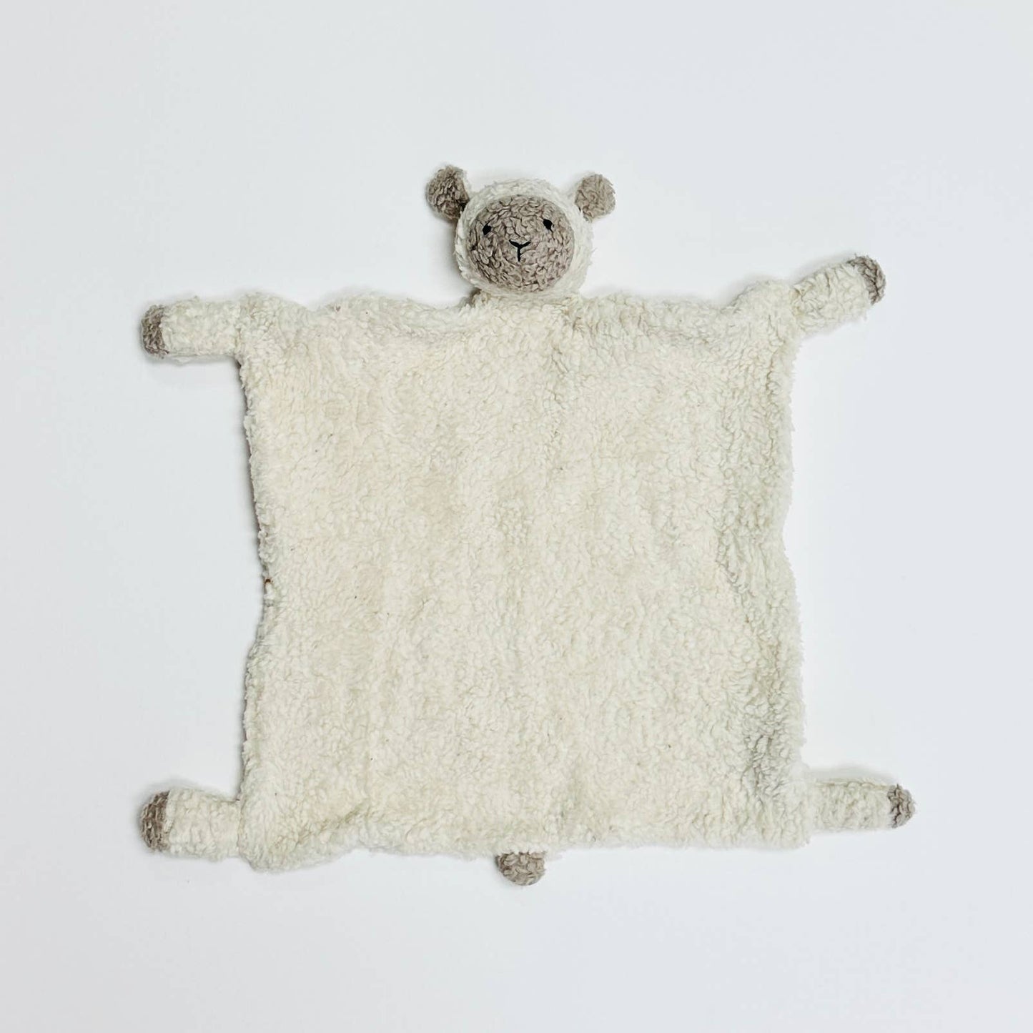 Organic SHERPA Lovey Baby Security Blankets (15 STYLES)