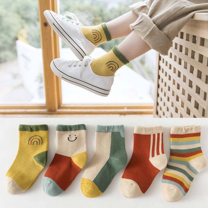 Happy Days Organic Cotton Socks for Kids
