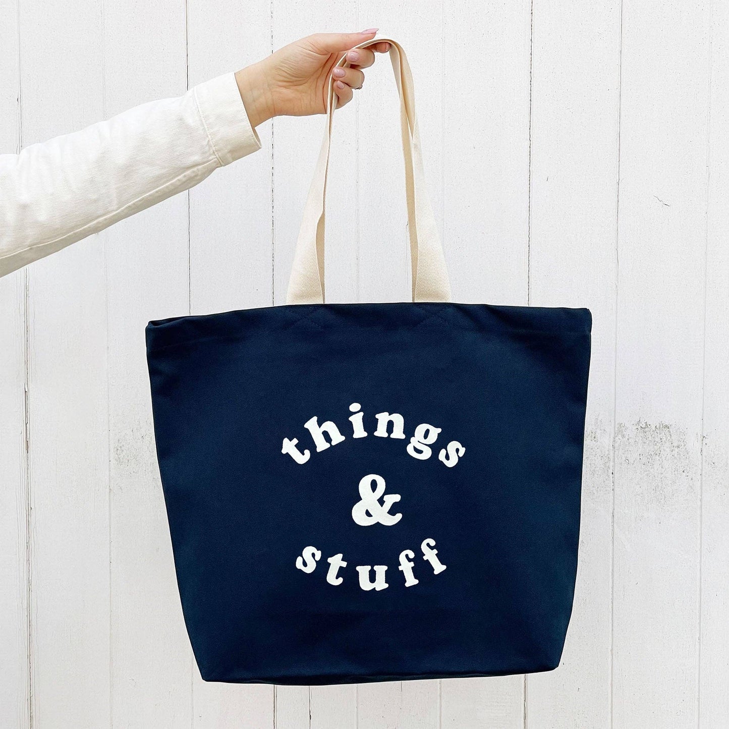 Things & Stuff - Canvas Tote Bag