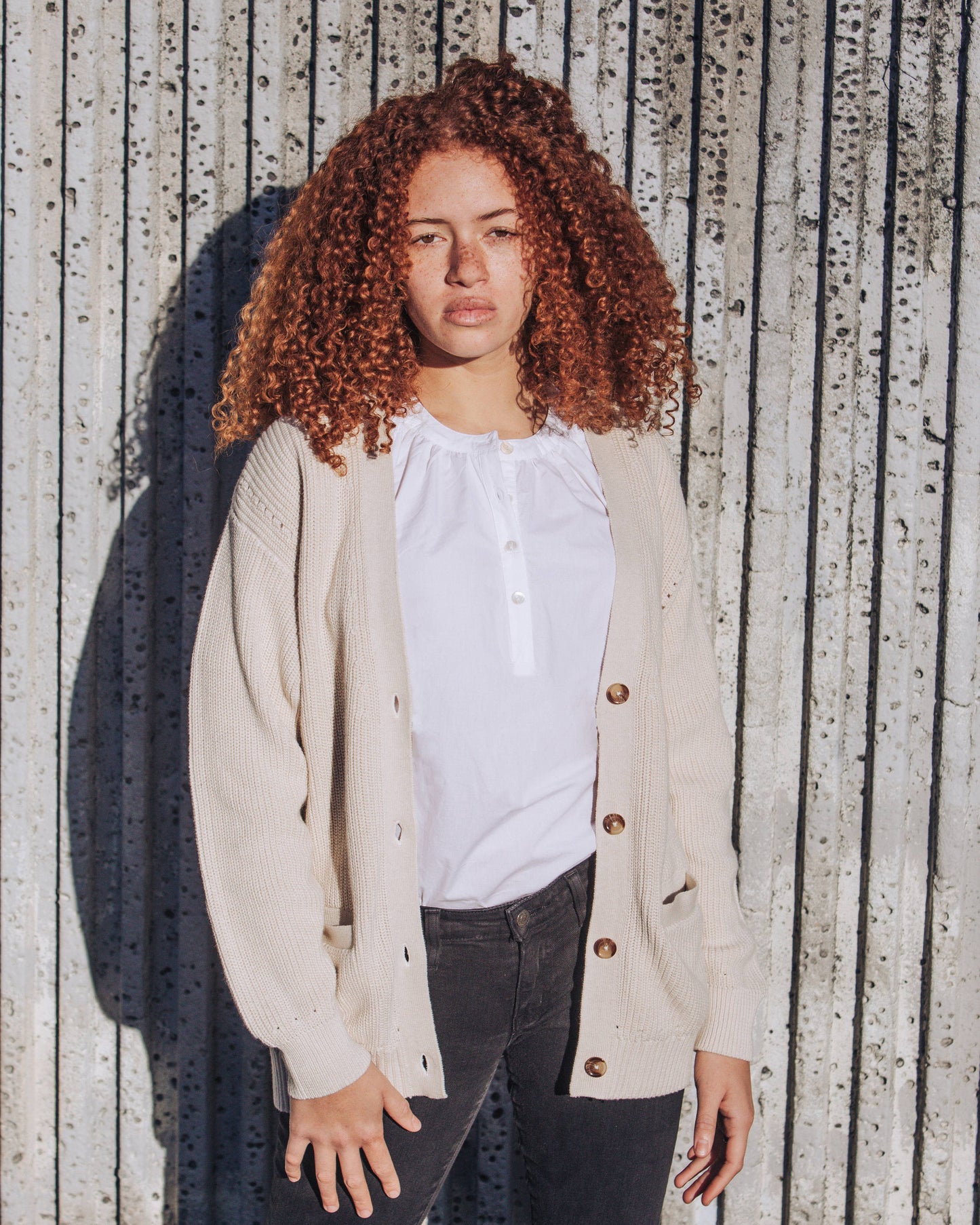 Year Round Organic Cardigan