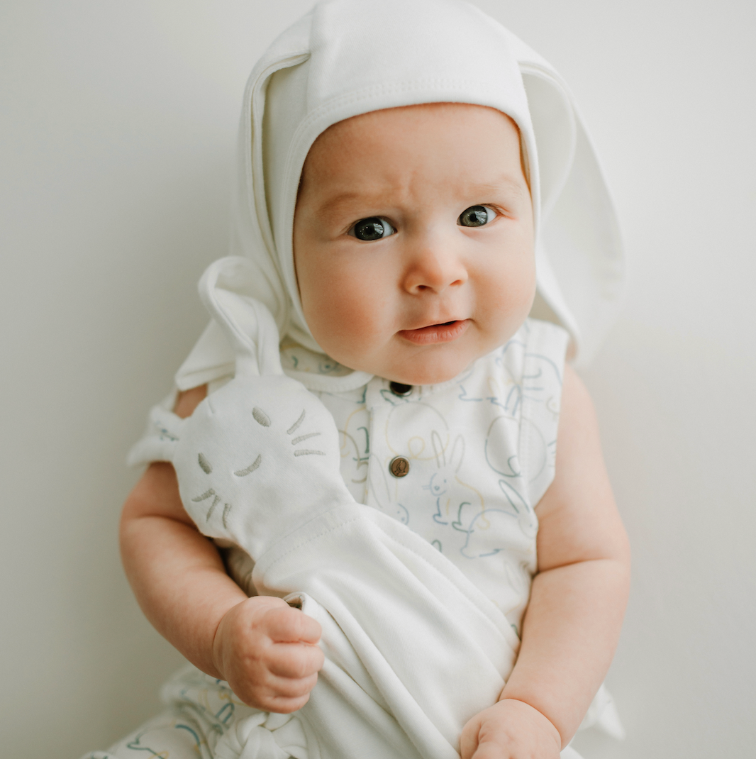 Easter baby tank romper | bunnies