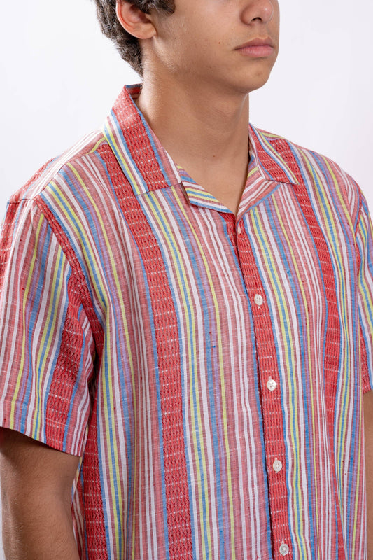 Burgundy Vacation Shirt