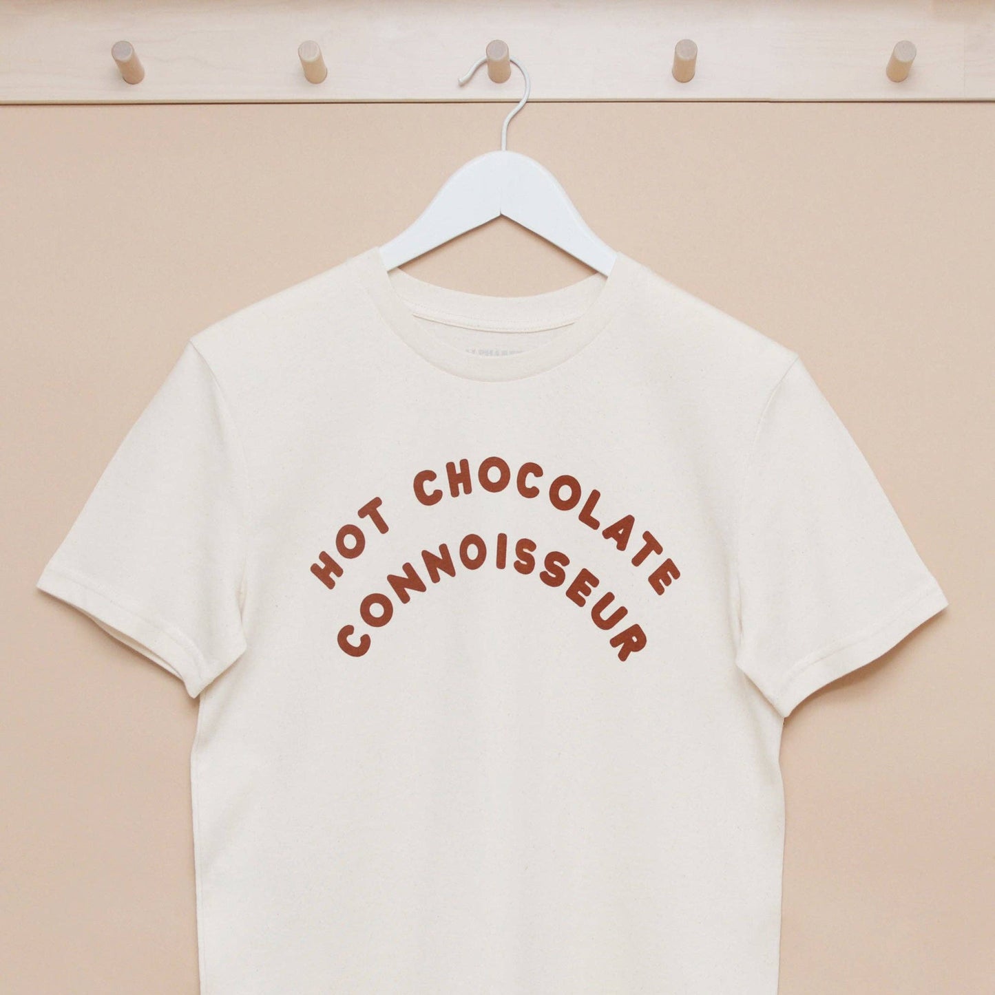 Hot Chocolate Connoisseur - Organic Fleck - Unisex T-Shirt