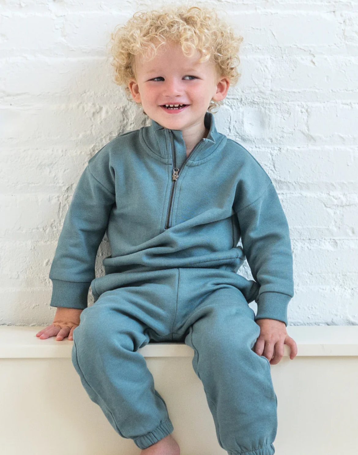 Leif Fleece Sweatpants - Teal