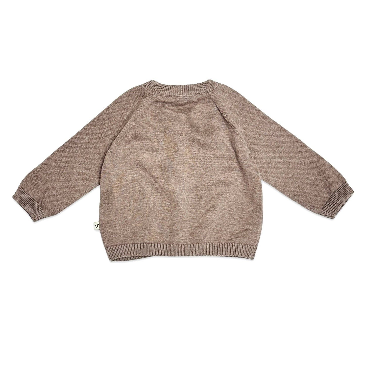 Giraffe Elephant Baby Cardigan Sweater (Organic) - 2 Colors