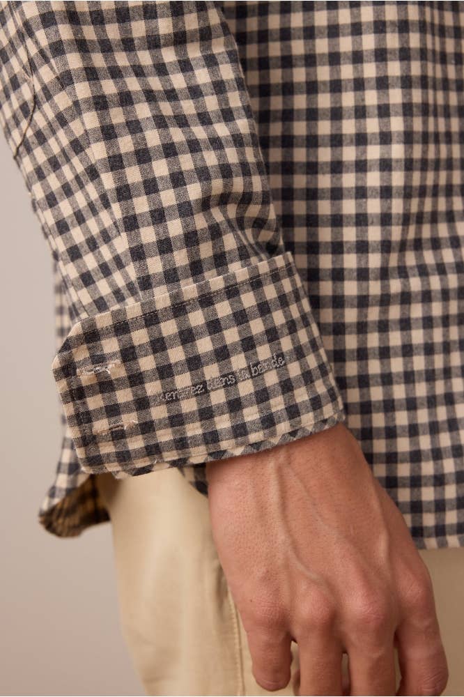 La W Plaid Shirt